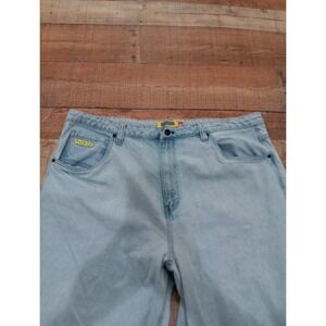 Men's Empyre Baggy Jeans Sz 42 Jeans Drawstring Denim Blue 2460